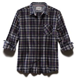 NWT Flag & Anthem Men’s Rosholt Flannel Shirt sz XXL - Dark Navy